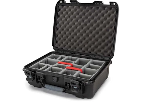 Nanuk 930 waterproof hard case w/padded divider - black, interior: 18 x 13 x 6.9in Main Image