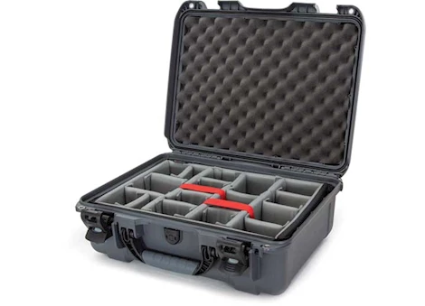 Nanuk 930 waterproof hard case w/padded divider - graphite, interior: 18 x 13 x 6.9in Main Image