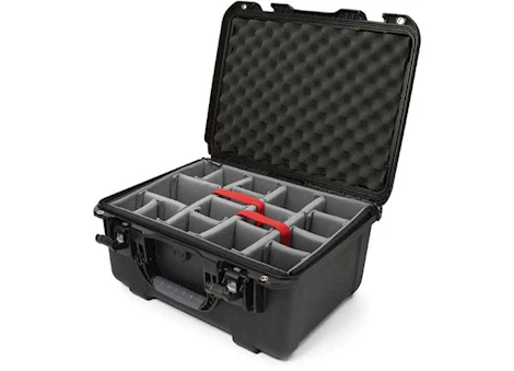 Nanuk 933 waterproof hard case w/padded divider - black, interior: 18 x 13 x 9.5in Main Image