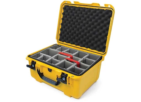 Nanuk 933 waterproof hard case w/padded divider - yellow, interior: 18 x 13 x 9.5in Main Image