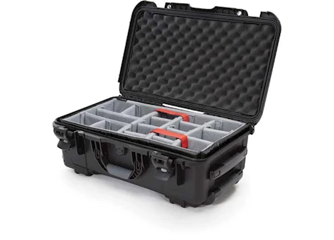 Nanuk 935 waterproof hard case w/padded divider - black, interior: 20.5 x 11.3 x 7.5in Main Image