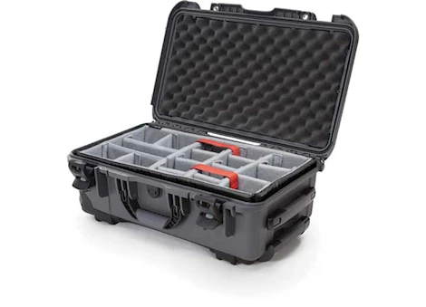 Nanuk 935 waterproof hard case w/padded divider - graphite, interior: 20.5 x 11.3 x 7.5in Main Image