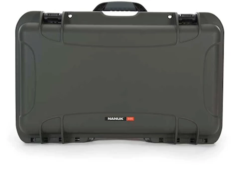 Nanuk 935 waterproof hard case - olive, interior: 20.5 x 11.3 x 7.5in Main Image