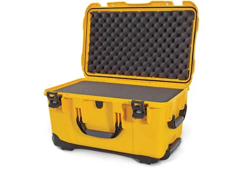 Nanuk 938 waterproof hard case w/foam - yellow, interior: 21.5 x 12.5 x 11.6in Main Image