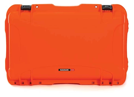 Nanuk 938 waterproof hard case - orange, interior: 21.5 x 12.5 x 11.6in Main Image