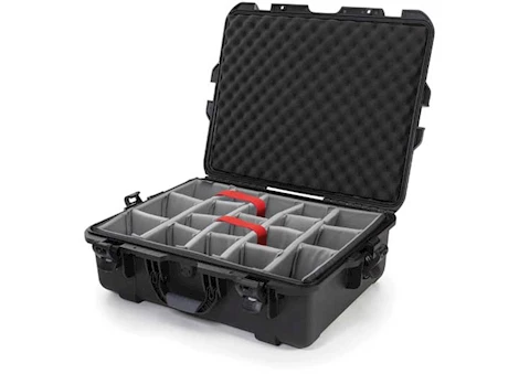 Nanuk 945 waterproof hard case w/padded divider - black, interior: 22 x 17 x 8.2in Main Image