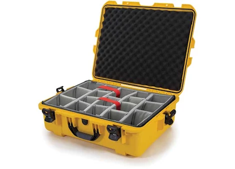 Nanuk 945 waterproof hard case w/padded divider - yellow, interior: 22 x 17 x 8.2in Main Image