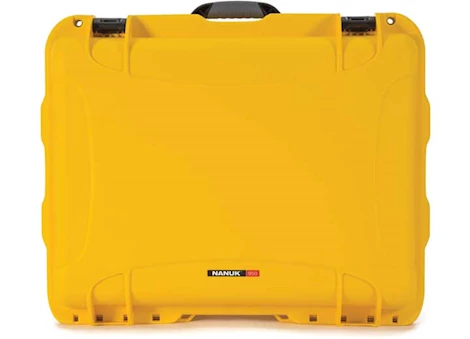 Nanuk 950 waterproof hard case - yellow, interior: 20.5 x 15.3 x 10.1in Main Image