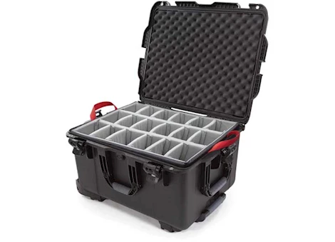 Nanuk 960 waterproof hard case w/padded divider - black, interior: 22 x 17 x 12.9in Main Image