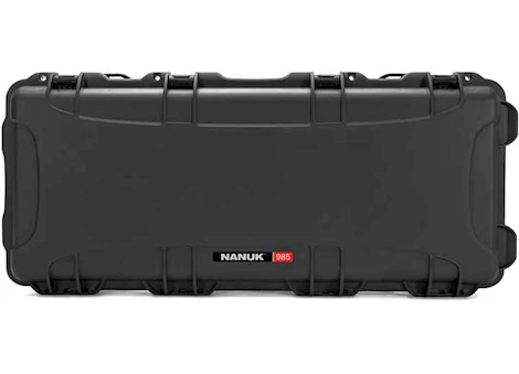 Nanuk 985 waterproof hard case - black, interior: 36.5 x 14 x 6in Main Image