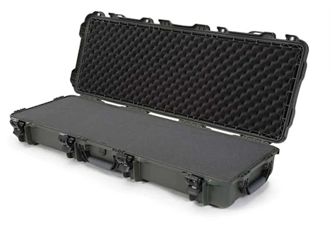 Nanuk 990 waterproof hard case w/foam - olive, interior: 44 x 14.5 x 6in Main Image
