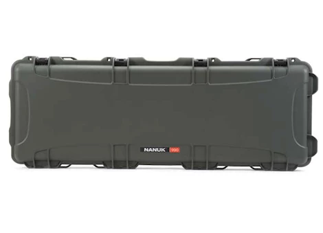Nanuk 990 waterproof hard case - olive, interior: 44 x 14.5 x 6in Main Image