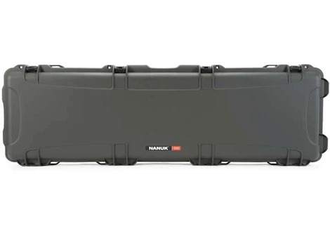 Nanuk 995 waterproof hard case - olive, interior: 52 x 14.5 x 6in Main Image