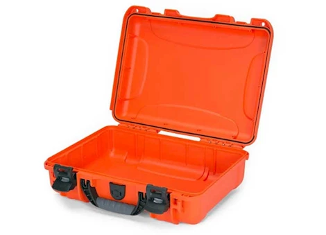 NANUK 910 WATERPROOF HARD CASE-ORANGE, INTERIOR: 13.2 X 9.2 X 4.1IN