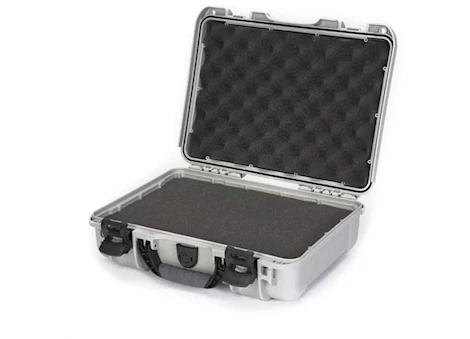 NANUK 910 WATERPROOF HARD CASE W/FOAM-SILVER, INTERIOR: 13.2 X 9.2 X 4.1IN