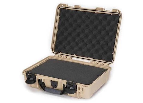 NANUK 910 WATERPROOF HARD CASE W/FOAM-TAN, INTERIOR: 13.2 X 9.2 X 4.1IN