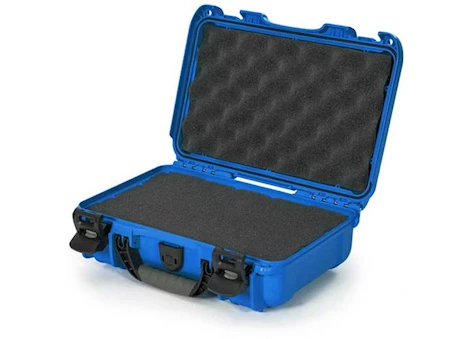 NANUK 909 WATERPROOF HARD CASE W/FOAM-BLUE, INTERIOR: 11.4 X 7 X 3.7IN
