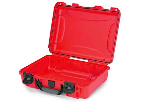 NANUK 910 WATERPROOF HARD CASE-RED, INTERIOR: 13.2 X 9.2 X 4.1IN