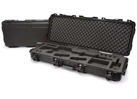 Nanuk 990 waterproof hard case w/foam ar-black, interior: 44 x 14.5 x 6in Main Image