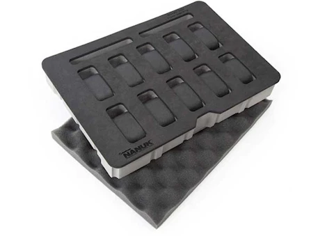 Nanuk CUSTOMIZED FOAM INSERT (910) (21299) FOR 10 WATCHES