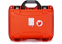 Nanuk 915 waterproof hard case 915 û w/kayak logo - orange, interior: 13.8 x 9.3 x 6.2in
