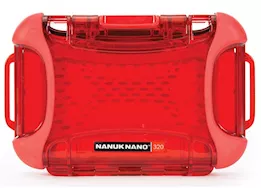 Nanuk 320 hard case nanuk nano - red, interior: 5.9 x 3.3 x 1.5in