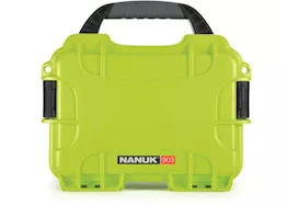 Nanuk 903 waterproof hard case - lime, interior: 7.4 x 4.9 x 3.1in