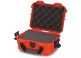 Nanuk 904 waterproof hard case w/foam - orange, interior: 8.4 x 6 x 3.7in