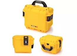 Nanuk 908 waterproof hard case - yellow, interior: 9.5 x 7.5 x 7.5in