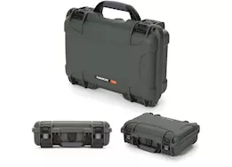 Nanuk 909 waterproof hard case w/foam - olive, interior: 11.4 x 7 x 3.7in