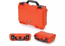 Nanuk 909 waterproof hard case w/foam - orange, interior: 11.4 x 7 x 3.7in