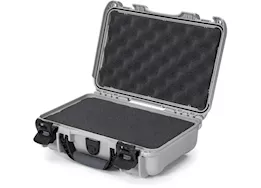Nanuk 909 waterproof hard case w/foam - silver, interior: 11.4 x 7 x 3.7in
