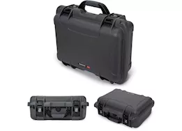 Nanuk 920 waterproof hard case w/padded divider - graphite, interior: 15 x 10.5 x 6.2in