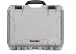 Nanuk 920 waterproof hard case w/padded divider - silver, interior: 15 x 10.5 x 6.2in