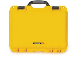 Nanuk 920 waterproof hard case - yellow, interior: 15 x 10.5 x 6.2in