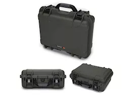 Nanuk 920 waterproof hard case w/lid org./divider - olive, interior: 15 x 10.5 x 6.2in