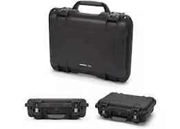 Nanuk 923 waterproof hard case w/padded divider - black, interior: 16.7 x 11.3 x 5.4in