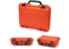 Nanuk 923 waterproof hard case w/padded divider - orange, interior: 16.7 x 11.3 x 5.4in