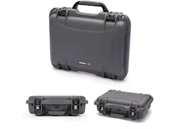 Nanuk 923 waterproof hard case w/foam - graphite, interior: 16.7 x 11.3 x 5.4in