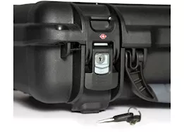 Nanuk 923 waterproof hard case w/laptop kit, w/strap - black, interior: 16.7 x 11.3 x 5.4in