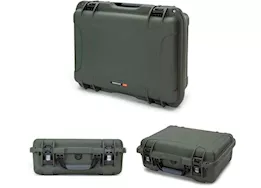 Nanuk 930 waterproof hard case w/foam - olive, interior: 18 x 13 x 6.9in