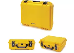 Nanuk 930 waterproof hard case - yellow, interior: 18 x 13 x 6.9in