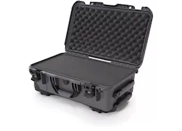 Nanuk 935 waterproof hard case w/foam - graphite, interior: 20.5 x 11.3 x 7.5in