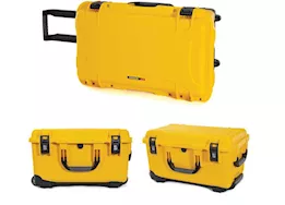 Nanuk 938 waterproof hard case - yellow, interior: 21.5 x 12.5 x 11.6in