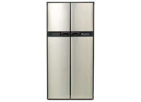 Norcold 2-way,side by side 4 door refrigerator flush mount w/stainless steel doors, 12 cubic ft storage Main Image