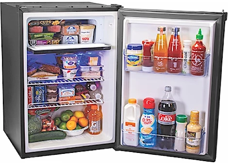 Norcold REFRIGERATOR/FREEZER, 3.3 CU FT, AC/DC, BLACK