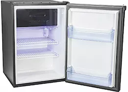 Norcold Refrigerator/freezer, 3.3 cu ft, ac/dc, black