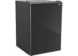 Norcold Refrigerator/freezer, 3.3 cu ft, ac/dc, black