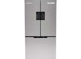 Norcold 15 cu ft 12v dc compressor refrigerator, ss french doors w/bottom drawer freezer