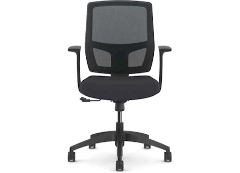 Airus Mid Back Office Chair, Black Base